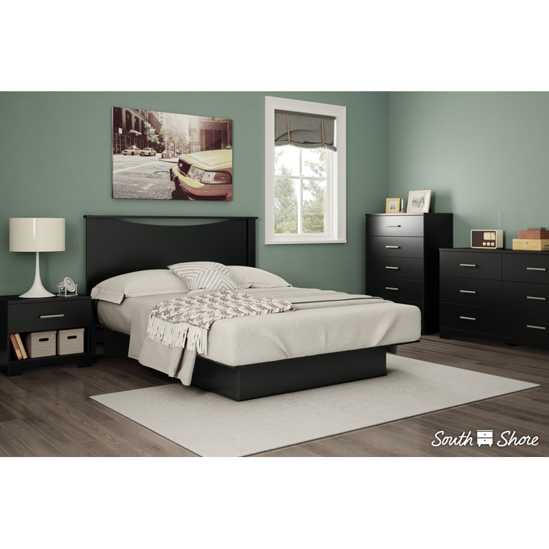 South Shore Gramercy Queen Storage Platform Bed & Reviews Wayfair